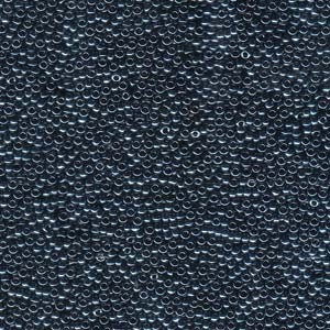 Miyuki Rocailles Beads 1,5mm 0451 metallic Hematite ca 11gr