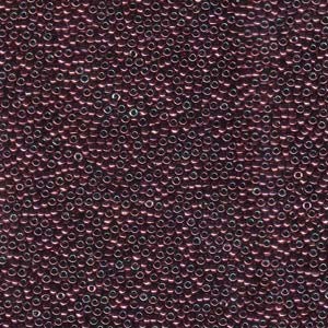 Miyuki Rocailles Beads 1,5mm 0460 metallic Dark Wine ca 11gr