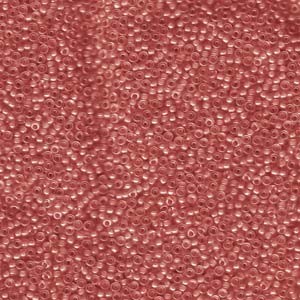 Miyuki Rocailles Beads 1,5mm 2249 inside colorlined Red Cranberry ca 11gr