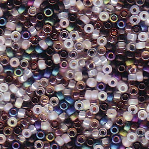 Miyuki Rocailles Beads 1,5mm Mix13 Pebblestone ca 11 Gr.