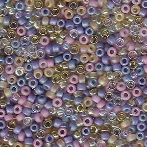 Miyuki Rocailles Beads 1,5mm Mix20 Prarie ca 11 Gr.