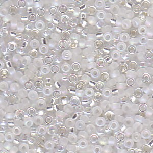 Miyuki Rocailles Beads 1,5mm Mix48 Crystal Medely ca 11 Gr.