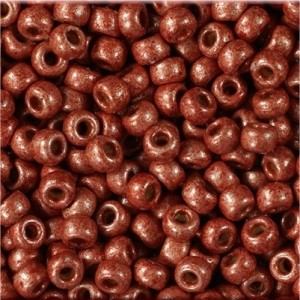 Miyuki Rocailles Beads 2mm 4212F frosted Duracoat galvanized Dark Berry ca 23,5gr