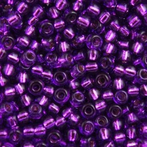 Miyuki Rocailles Beads 2,2mm 1345 oder 9660-864 silverlined Lilac ca 10gr