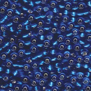 Miyuki Rocailles Beads 4mm 150S Silverlined Sapphire 20gr