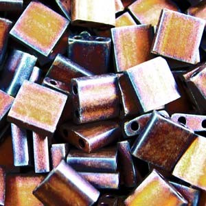 Miyuki Tila Beads 5mm Metallic Copper Matt TL2005 7,2gr