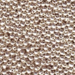 Miyuki Drop Beads 3,4mm 0181 galvanized Silver 10gr
