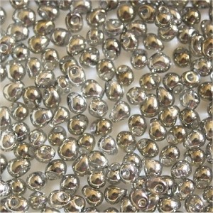 Miyuki Drop Beads 3,4mm 1881 transparent luster Gold Grey 10gr