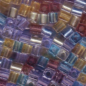 Miyuki Würfel Beads 3mm Mix20 Prarie ca 20 Gr.
