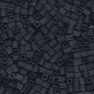 Miyuki Würfel Beads, Cube, Square Beads 4mm 2411F matt Montana Blue 20gr