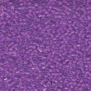 Miyuki Würfel Beads, Cube, Square Beads 1,8mm 0222 insinde colorlined Lavender 12gr