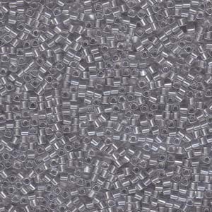 Miyuki Würfel Beads, Cube, Square Beads 1,8mm 0242 insinde colorlined Silver 12gr