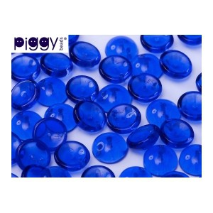 Piggy Beads 4x8mm Cobalt 50 Stück