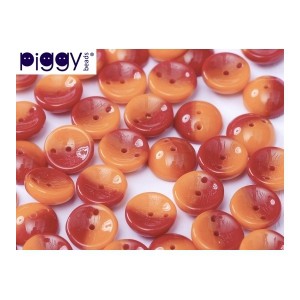 Piggy Beads 4x8mm Orange Rot 50 Stück