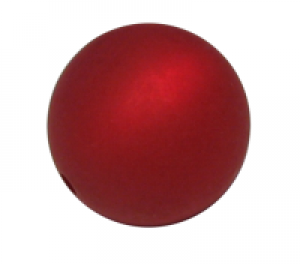 Polarisperle 18mm rubin 1 Stück
