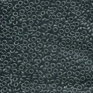 Miyuki Spacer Beads 2,2X1mm matte Black ca 10 gr