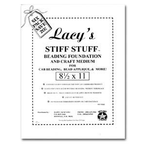 Lacys Stiff Stuff Stickunterlagegroß ca 28x21,5cm 1 Blatt