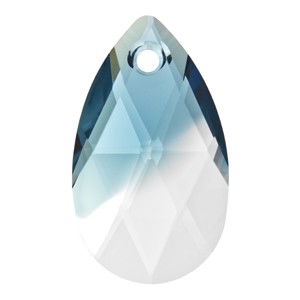 Swarovski Elements Anhänger Pear Pendant 22mm Crystal Montana Blend