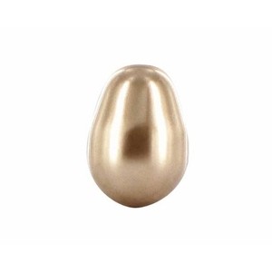 Swarovski Elements 5821 Crystal Pearls Drop 11x8mm Bronze 10 Stück