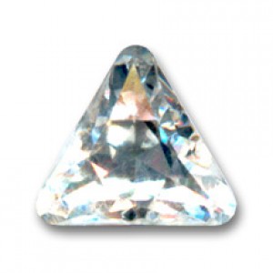 Swarovski Elements Steine Dreieck 10mm Crystal F 1 Stück