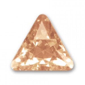 Swarovski Elements Steine Dreieck 10mm Crystal Golden Shadow beschichtet F 1 Stück