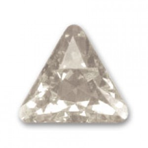 Swarovski Elements Steine Dreieck 10mm Crystal Silver Shade beschichtet F 1 Stück