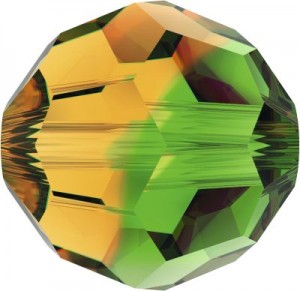 Swarovski Elements Perlen Kugeln 8mm Fern Green Topaz Blend