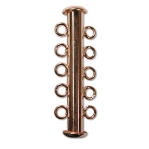 Rohrsteckverschluss 31mm 5-strängig Copper plated 1 Stück