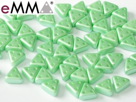 EMMA Beads 3x6mm Pastel Light Green 10 Gramm